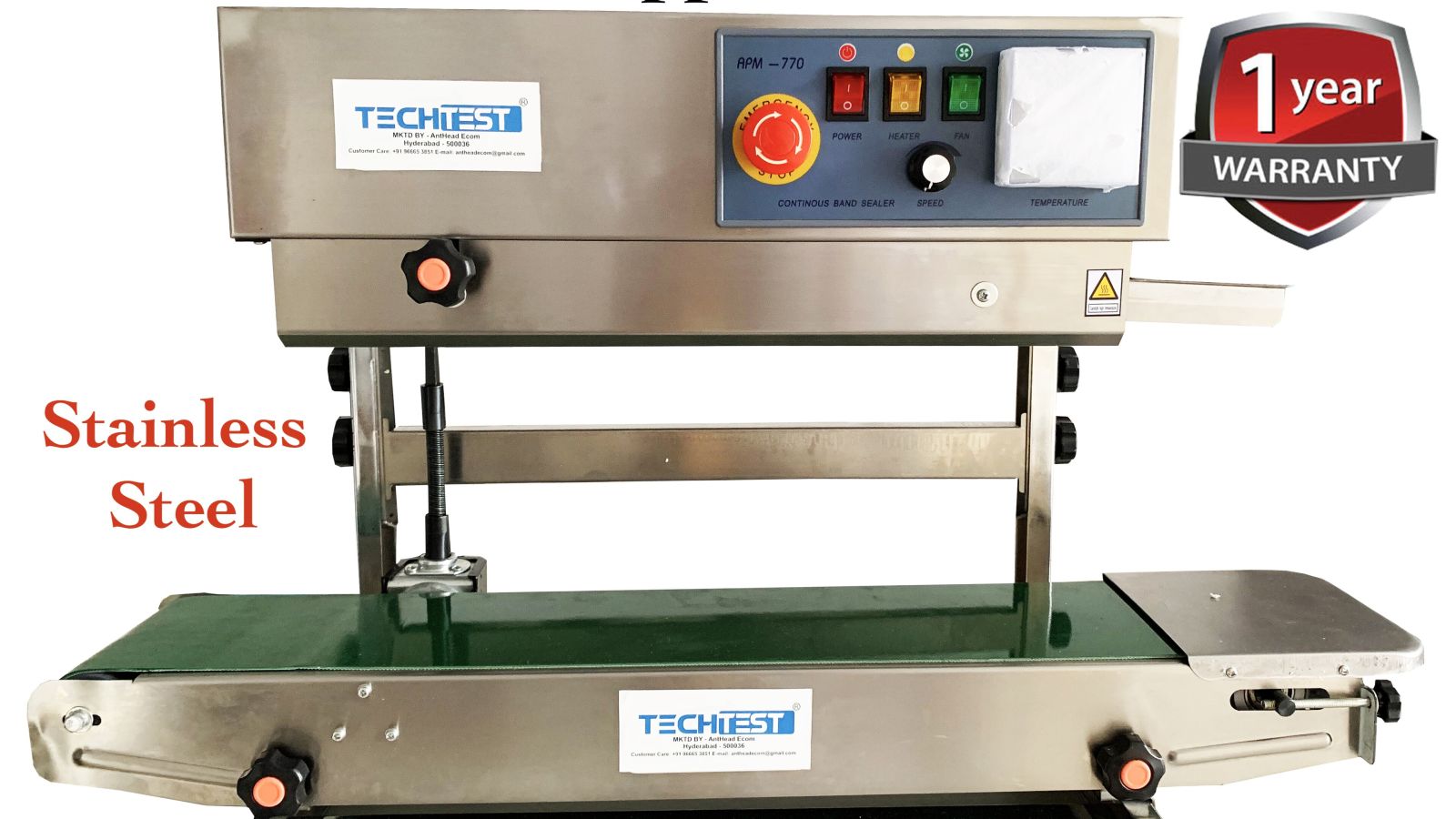 Hualian FR-900 Continuous Band Sealer